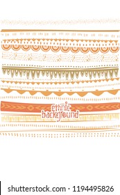 Background in ethnic style
