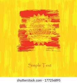 background in ethnic style