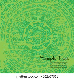 background in ethnic style