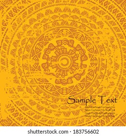 background in ethnic style