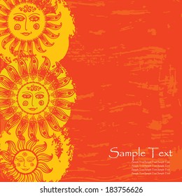 background in ethnic style
