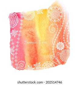 background in ethnic style
