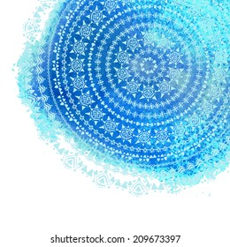 background in ethnic style