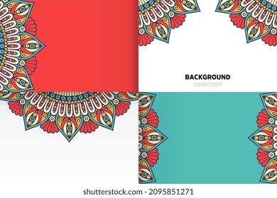 Background ethnic style with mandala