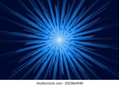 background Explosion radial glowing background lines.