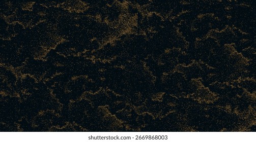 Fundo com mosaico de ouro requintado, padrão ondulado isolado