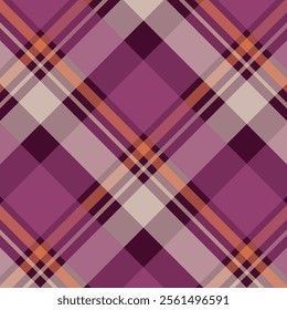 Background fabric check of texture pattern seamless with a textile plaid tartan vector in black and light colors