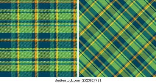 Background fabric seamless of texture textile vector with a tartan plaid pattern check. Set in novelty colours. Stylish picture ideas for fashion inspiration.