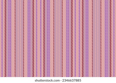 Background fabric textile of pattern vertical texture with a lines seamless vector stripe in pastel and red colors.