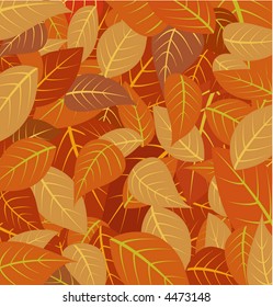 background with fall leaves