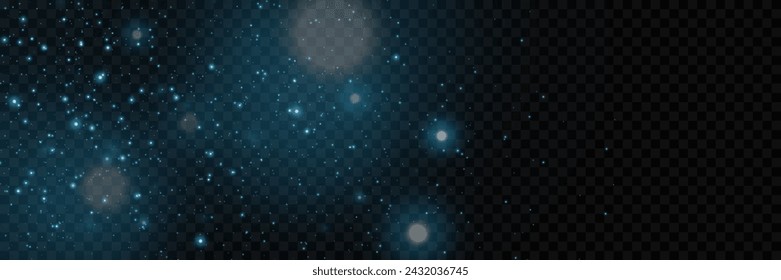 Background of falling magic dust particles abstract futuristic concept. Glowing abstract background.	
