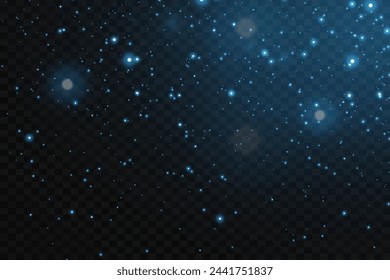 Background of falling magic dust particles abstract futuristic concept. Glowing abstract background.	
