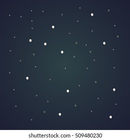 Background with falling snow.