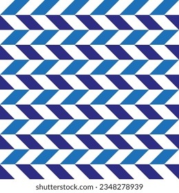 Background, fashionable geometric pattern in blue tones for textiles, tableware, interior, etc.