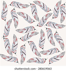 background feather painted marine palette