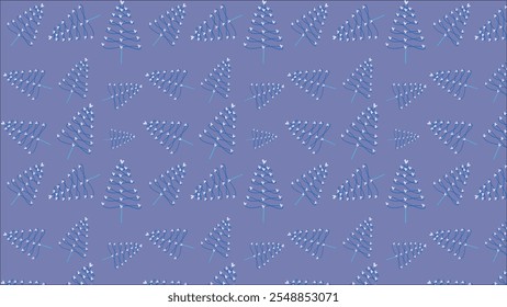 Fondo con árboles de Navidad festivos - perfecto para la decoración de Festiva, envoltura de regalos y tarjetas de temporada