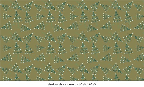 Hintergrund des Weihnachtsbaumdesigns - Ideal zum Einwickeln von Papier, Weihnachtskarten und saisonalen Partythemen