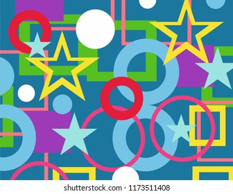 Background figure of different color