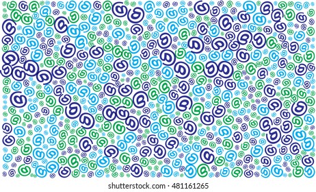 background fill with email icon