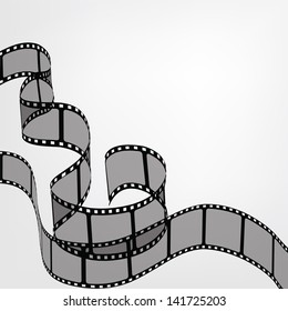 Background with film strips