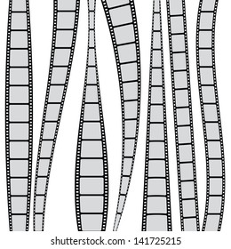 Background with film strips