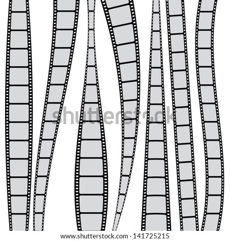 Background with film strips