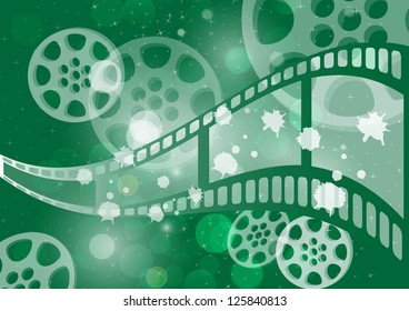 Background film vector