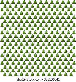 Background firs staggered
