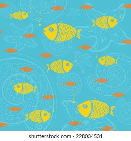 background with fish