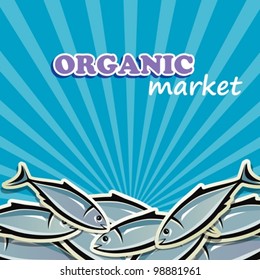 background with fish