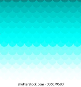  Background Fish scales pattern blue