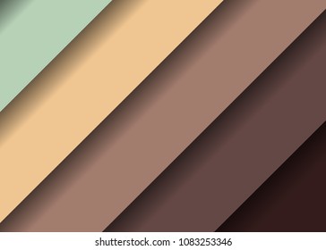 background of five colors cut paper; yellow, grey, blue, brown, beige; vertical stripes
