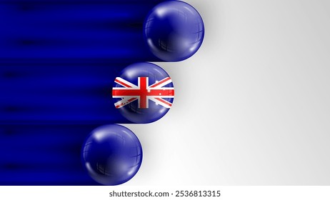 Bandera de fondo de Australia gráfico y etiqueta. Elemento de impacto para el uso que desea hacer de él.