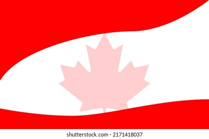 Indicador de fondo Día de Canadá con área de copia. Adecuado para colocar en contenido con ese tema