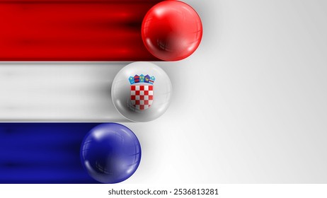 Background flag of Croatia graphic and label. Element of impact for the use you want to make of it.