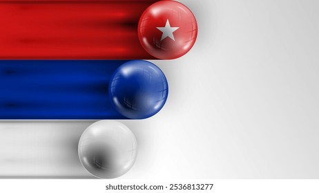 Background flag of Cuba graphic and label. Element of impact for the use you want to make of it.
