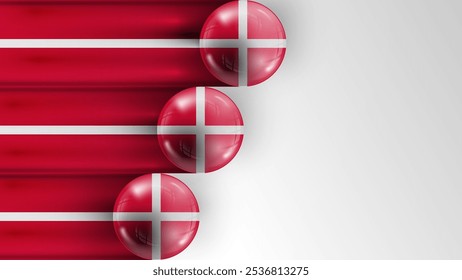 Background flag of Denmark graphic and label. Element of impact for the use you want to make of it.