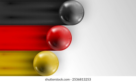 Background flag of Germany graphic and label. Element of impact for the use you want to make of it.