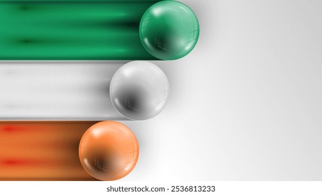 Background flag of Ireland graphic and label. Element of impact for the use you want to make of it.