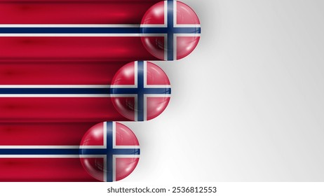 Bandera de fondo de Noruega gráfico y etiqueta. Elemento de impacto para el uso que desea hacer de él.