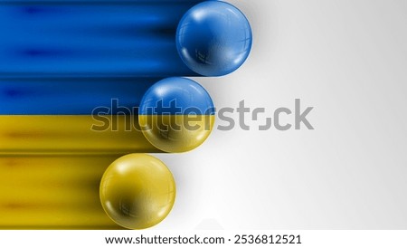 Background flag of Ukraine graphic and label. Element of impact for the use you want to make of it.