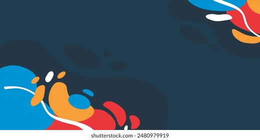 background flat  design ilustrator abstract