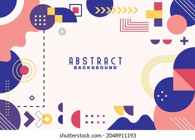 Fondo con ornamento de forma geométrica plana. Textura moderna y elegante. Usar para afiches, obras de arte, diseño de plantillas, y para imprimir. vector de ilustración eps10