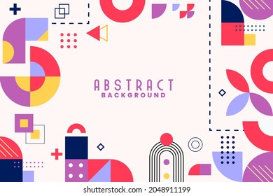 Fondo con ornamento de forma geométrica plana. Textura moderna y elegante. Usar para afiches, obras de arte, diseño de plantillas, y para imprimir. vector de ilustración eps10