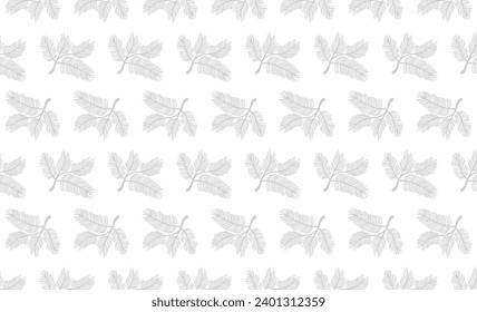 background of flora and palm leaves