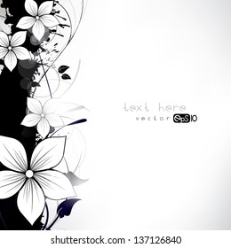 background with floral ornament