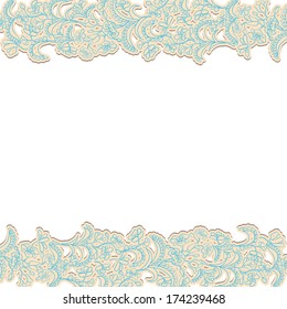Background with floral ornament
