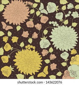 Background floral pattern