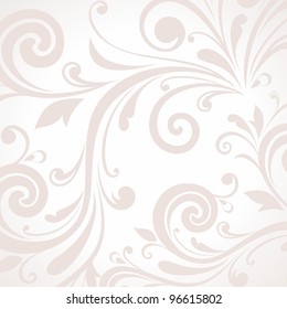 Background with floral pattern