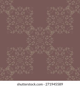 Background with floral pattern. Wallpaper pattern